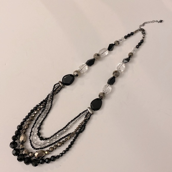 Lia Sophia glamorous “front row” chunky fashion jewelry layered necklace 32” - Picture 9 of 12